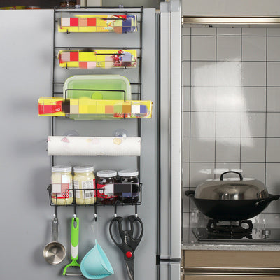 Organizador de refrigerador multifunción con papel preservante - Image 10