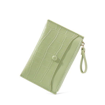 Billetera Compacta Multiranura para Mujer - Cartera Monedero PU Ultradelgada - Image 2