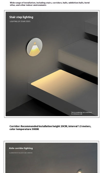 Luz LED de Escalón con Sensor de Movimiento - Aluminio Resistente al Agua - Image 14