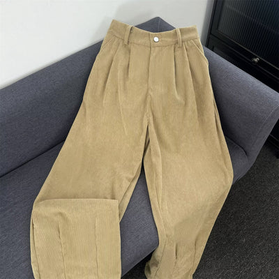 Pantalones Casuales Holgados Versátiles para Otoño e Invierno - Image 12