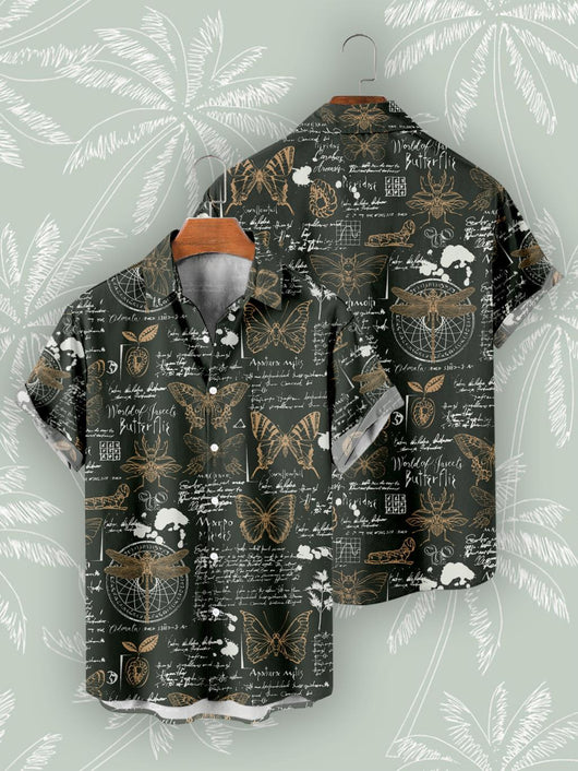 Camisa Vintage Playa Hombre Estampado Digital 3D - Image 13