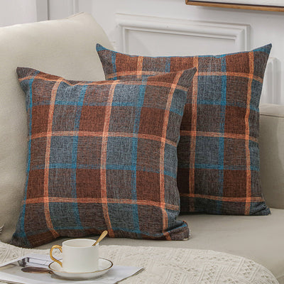 Almohada de Lino y Algodón para Sofá - Diseño Liso y Elegante - Image 22