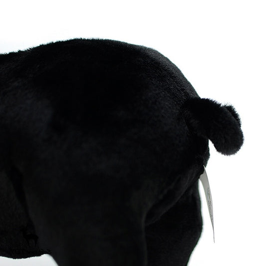 Peluche Realista de Cerdo Negro - Juguete de Simulación - Image 2