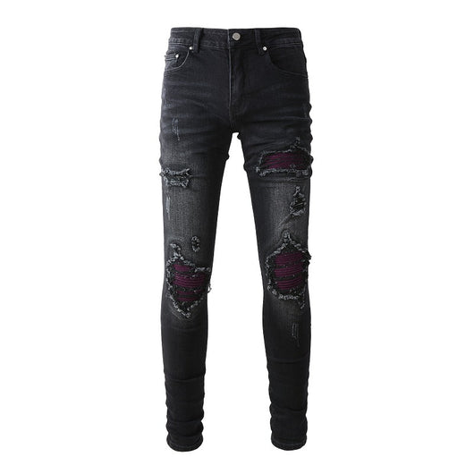 Jeans Slim Ajustados con Roturas y Stretch - Image 8