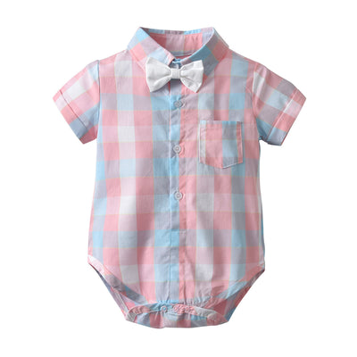 Conjunto Elegante para Niño con Camisa y Pantalón Corto - Image 5