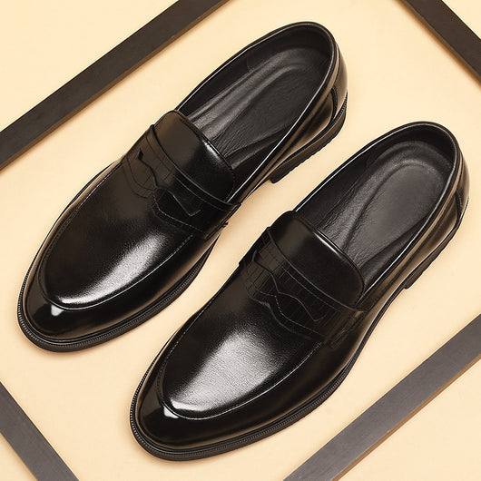 Zapatos de Cuero Premium con Alzada Invisible para Hombre - Elegancia y Confianza - Image 5
