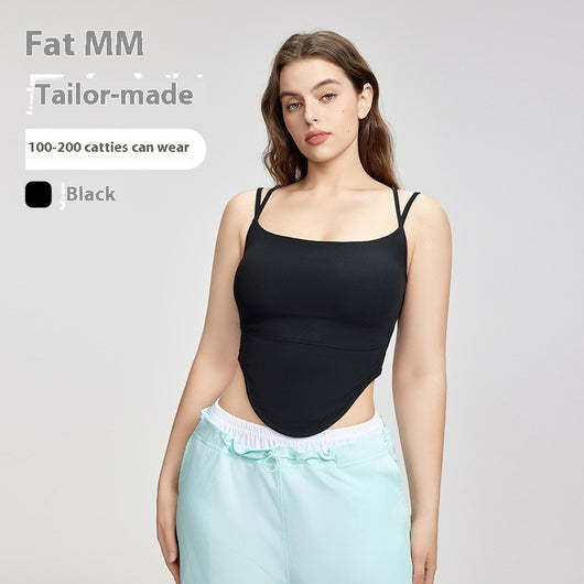 Top Deportivo Tallas Grandes con Soporte Realzador y Espalda Descubierta - Image 3