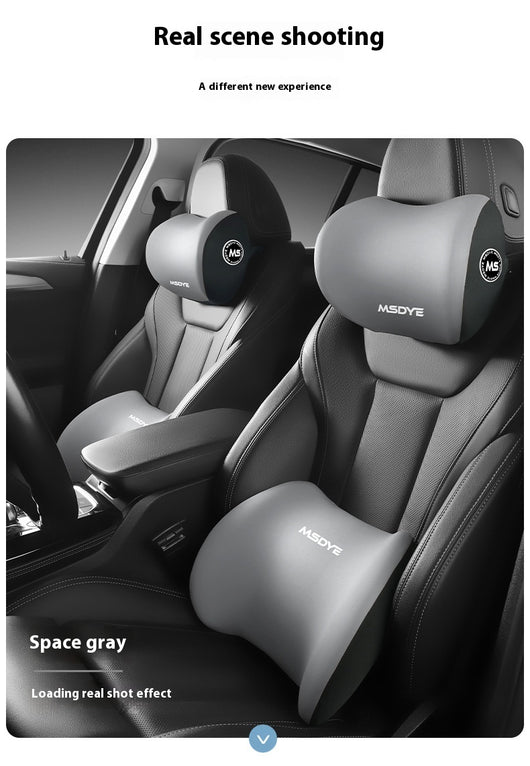 Almohada de Soporte Lumbar y Cervical con Espuma Viscoelástica para Auto - Image 25