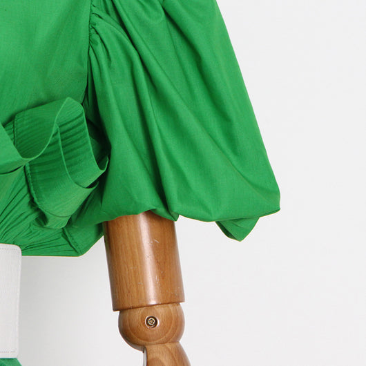 Blusa Princesa con Volantes y Solapa Simple - Image 19