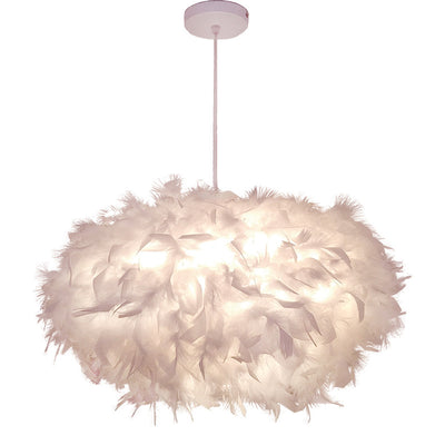 Lámpara de Techo Moderna Plumas para Sala y Dormitorio - Image 5