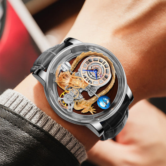 Reloj Tourbillon de Lujo para Hombre - Diseño de Buena Fortuna - Image 9