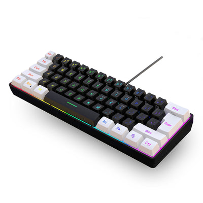 Teclado Membrana 61 Teclas con Cable Simple - Image 4