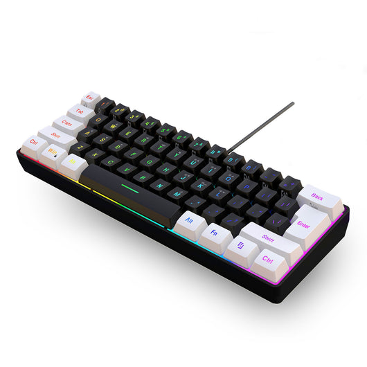 Teclado Membrana 61 Teclas con Cable Simple - Image 4