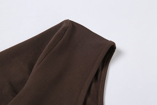 Enterizo Deportivo Ajustado de Cuello Bajo y Cintura Alta para Yoga y Fitness - Image 21