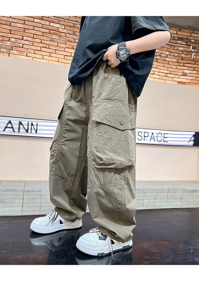 Pantalones Holgados de Primavera para Niños - Diseño Elegante y Cómodo - Image 16