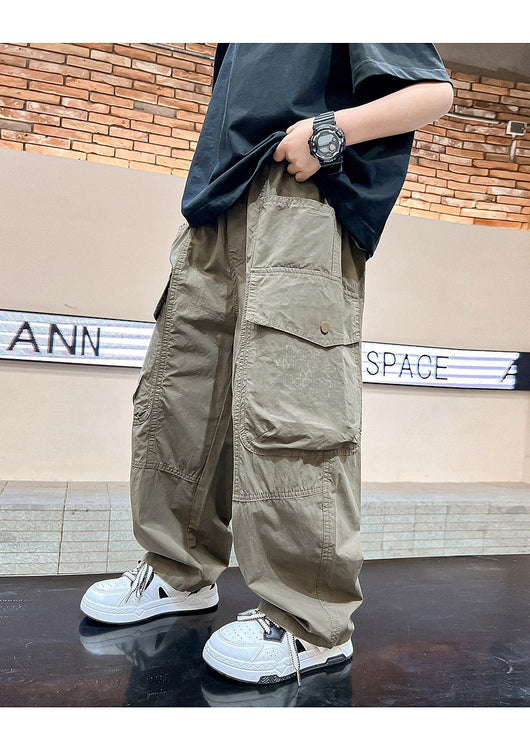 Pantalones Holgados de Primavera para Niños - Diseño Elegante y Cómodo - Image 16