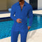 Traje Casual Completo para Hombre con Textura Waffle y Cierre