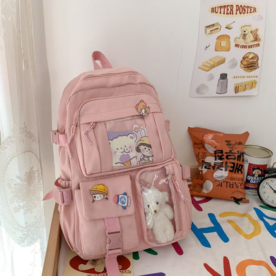 Mochila de Moda Personalizada de Gran Capacidad para Niñas - Image 9