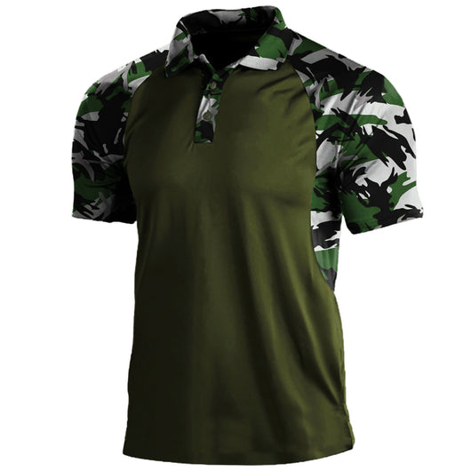 Polo con Cierre de Cremallera - Camiseta Manga Corta para Hombre - Image 3