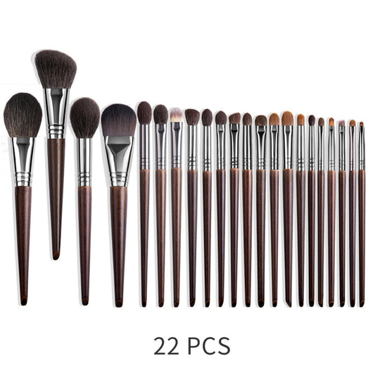 Set de Brochas de Maquillaje Natural Pelo de Cabra para Sombras - Image 25