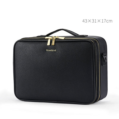 Bolsa de Maquillaje de Cuero Grande Organizadora Profesional - Image 14