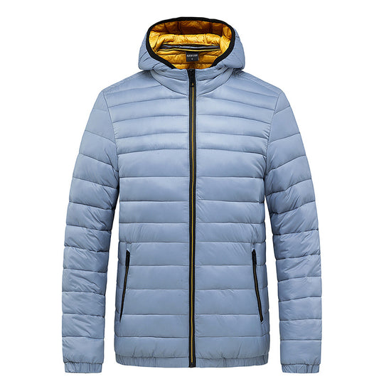 Chamarra Acolchada para Hombre, Tendencia de Moda Coreana - Image 2