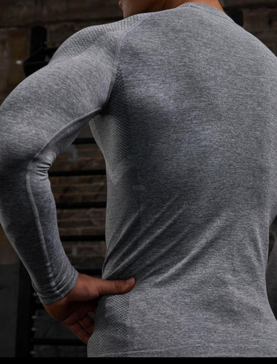 Polera Deportiva Ajustada con Cierre de Cremallera para Entrenamiento y Outdoor - Image 15