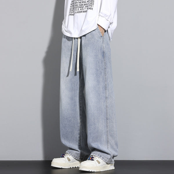 Jeans Hombre Pierna Ancha Minimalista y Cómodo - Image 5