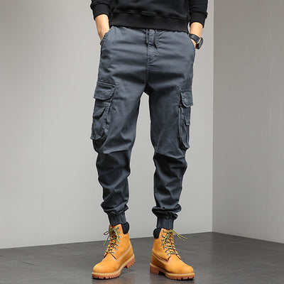 Pantalones Casuales Versátiles para Hombre Multi-Bolsillos - Image 9