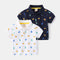 Camisa Infantil de Cuello Solapa y Manga Corta