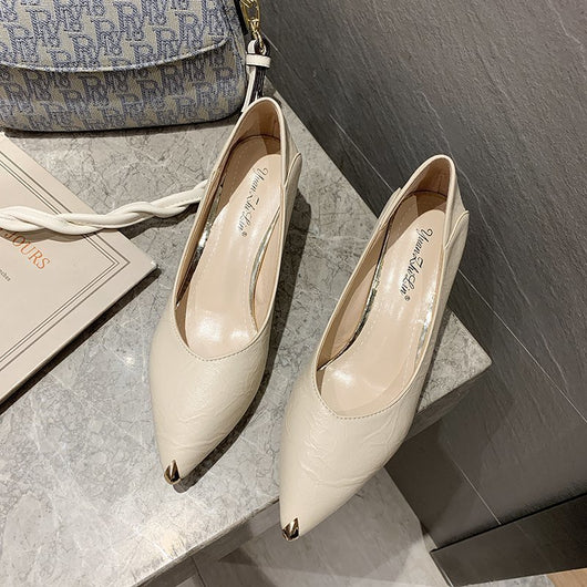 Zapatos de Trabajo Stiletto con Punta Metálica para Mujer - Otoño - Image 10