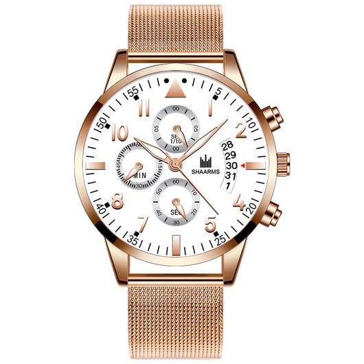 Reloj Concept para Hombre con Correa de Malla y Calendario - Image 20