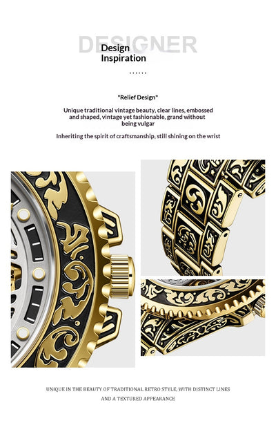 Reloj Automático Luminoso para Hombre - Diseño Vintage Clásico - Image 14