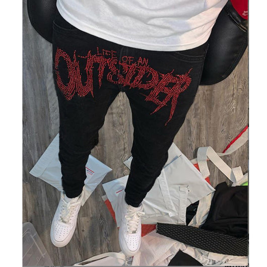 Jeans Rotos Negros para Hombre - Estilo Urbano Moderno - Image 3