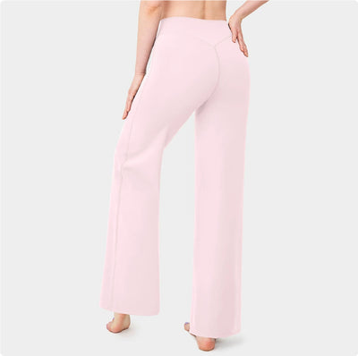Pantalones de Yoga Rectos Holgados para Mujer - Image 8