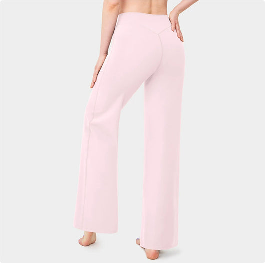 Pantalones de Yoga Rectos Holgados para Mujer - Image 8