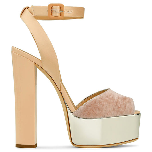 Zapatos Plataforma Color Block con Tacón Grueso para Mujer - Image 9