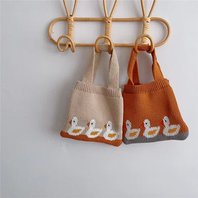 Bolsa Infantil Tejida con Diseño de Dibujos Animados - Image 6