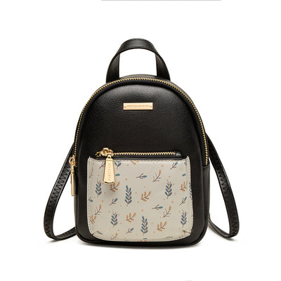 Mochila Versátil con Estampado y Doble Compartimento de Cierre - Image 7