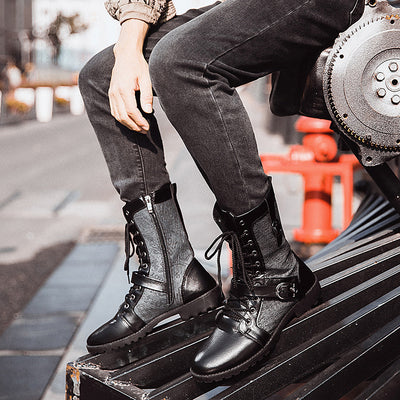 Botas Martin Trendy Estilo Coreano para Hombre - Image 5