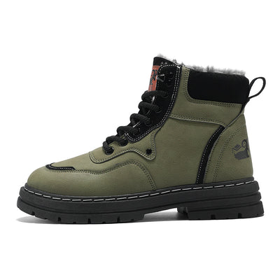 Botas Martin Altas de Cuero Genuino Estilo Británico para Hombre - Image 5