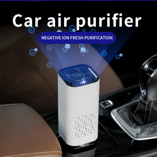 Purificador de Aire Portátil con Generador de Iones Negativos para Auto y Hogar - Image 2