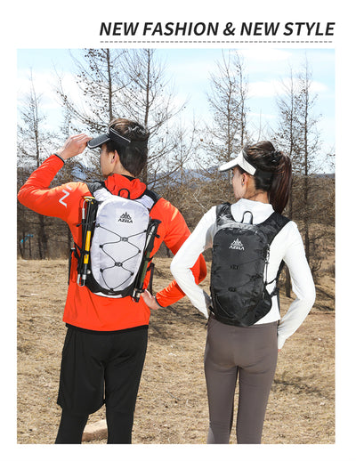 Mochila de Senderismo AZELA con Patrón Grid, Ligera y Transpirable para Trail Running y Camping - Image 32
