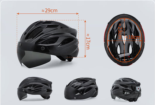 Kit Completo de Protección para Ciclismo: Casco, Cinturón y Gafas - Image 21