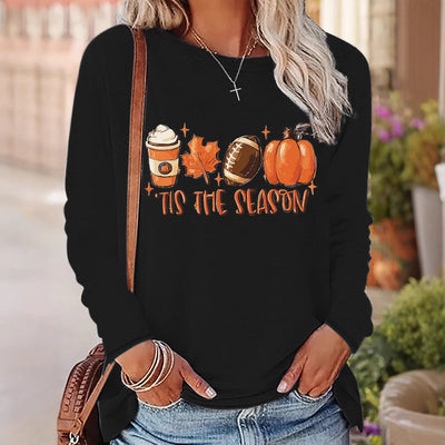 Camiseta Navideña Halloween Manga Larga Estampada para Mujer - Image 4