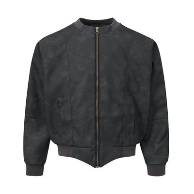Chaqueta de Cuero para Motociclista Hombre Diseño Murciélago Oversized - Image 5