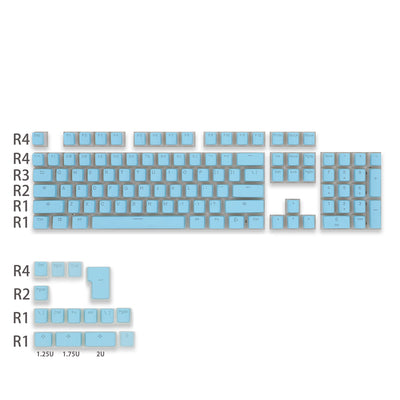 Keycaps PBT Carácter Cerrado sin Puerto de Agua - Image 16