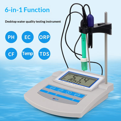 Medidor Digital 6 en 1 para Análisis de Calidad del Agua con Pantalla LCD - Image 7