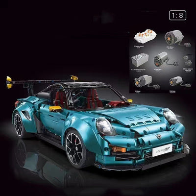 Auto Teledirigido Infantil con Bloques de Construcción - Image 3