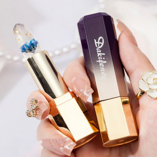 Labial Jelly Flores con Cambio de Color por Temperatura